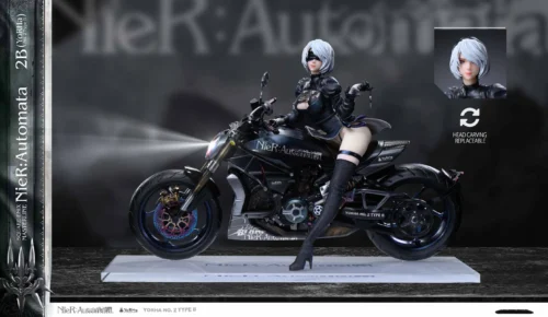 1/6 Scale Motorcycle YoRHa No. 2 Type B - NieR:Automata Resin Statue - Aetheria Studio - Image 1