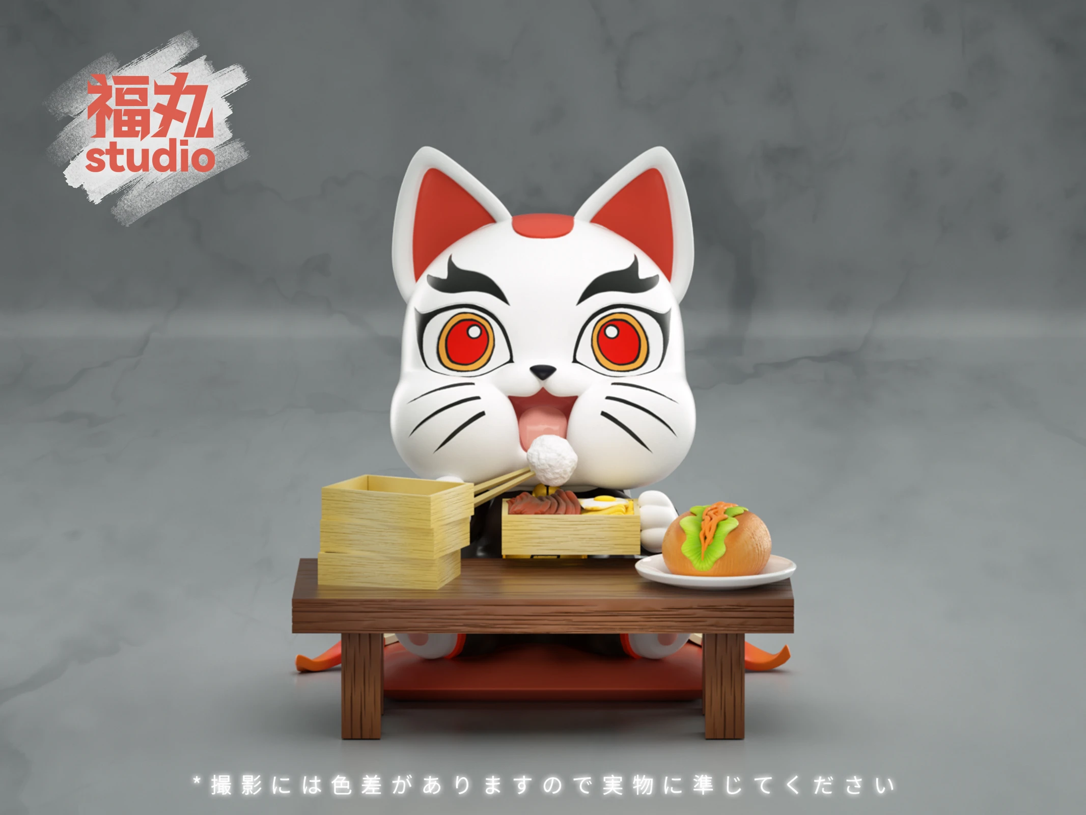 Kyojuro Rengoku Cosplay Turbo Granny - Demon Slayer: Kimetsu No Yaiba Dandadan Resin Statue - FUWAN Studio - Image 3