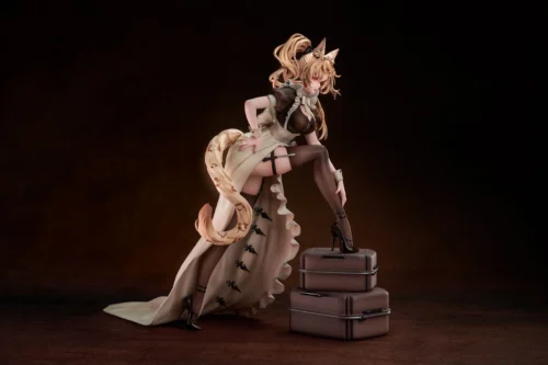 1/4 Scale Battle Maid Leopard Cat Maria - Original Design Official Statue - MAGI ARTS - Image 1