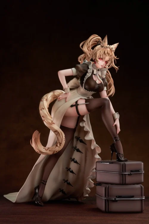 1/4 Scale Battle Maid Leopard Cat Maria - Original Design Official Statue - MAGI ARTS - Image 2