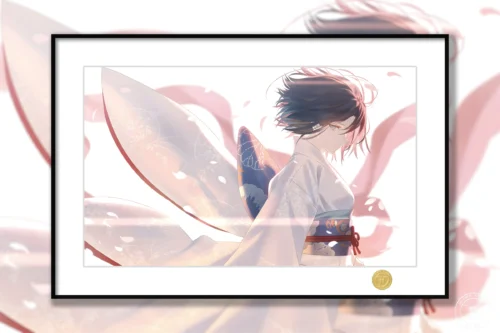 Shiki Ryougi Decorative Painting - The Garden of Sinners - H-TWO Studio - Image 1