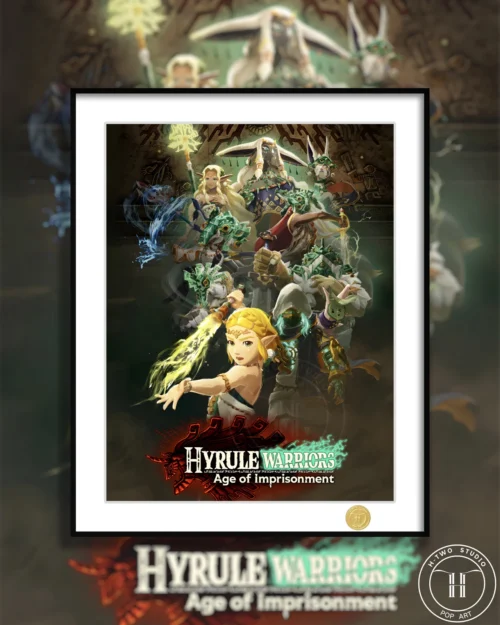 Hyrule Warriors Age of Imprisonment Decorative Painting - The Legend of Zelda - H-TWO Studio - Image 1