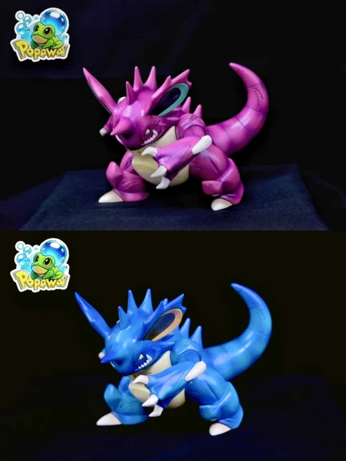 1/15 Scale Injured Nidoking - Pokemon Statue - PoPoWa Studio - Image 1