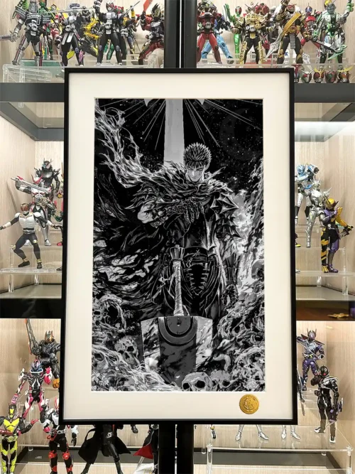 Black-and-White Style Guts Decorative Painting - Berserk - Xingkong Studio - Image 2