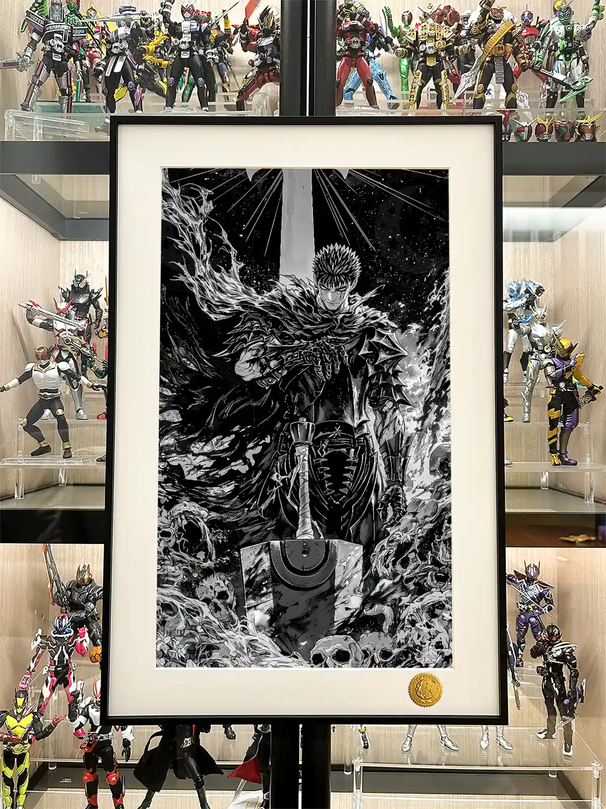 Black-and-White Style Guts Decorative Painting - Berserk - Xingkong Studio - Image 2