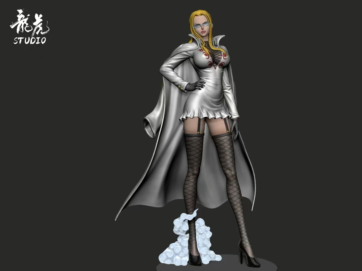 POP Scale CP0 Kalifa - ONE PIECE Resin Statue - LongHu Studios - Image 3