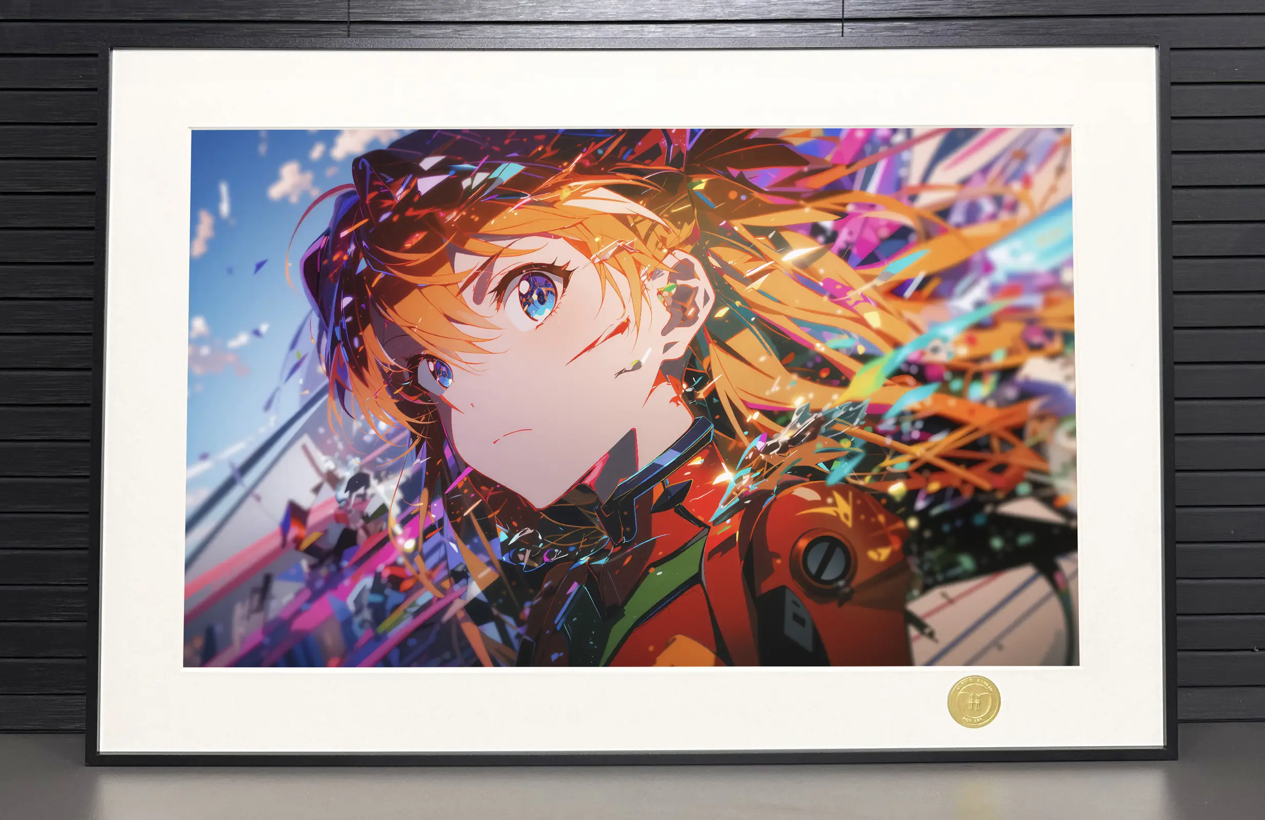 Colourful Ver. Asuka Langley Soryu Decorative Painting - (EVA) Neon Genesis EVAngelion - H-TWO Studio - Image 2