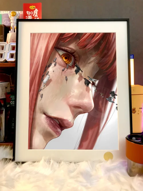 Devil of Domination Makima Decorative Painting - Chainsaw Man - Xingkong Studio - Image 2