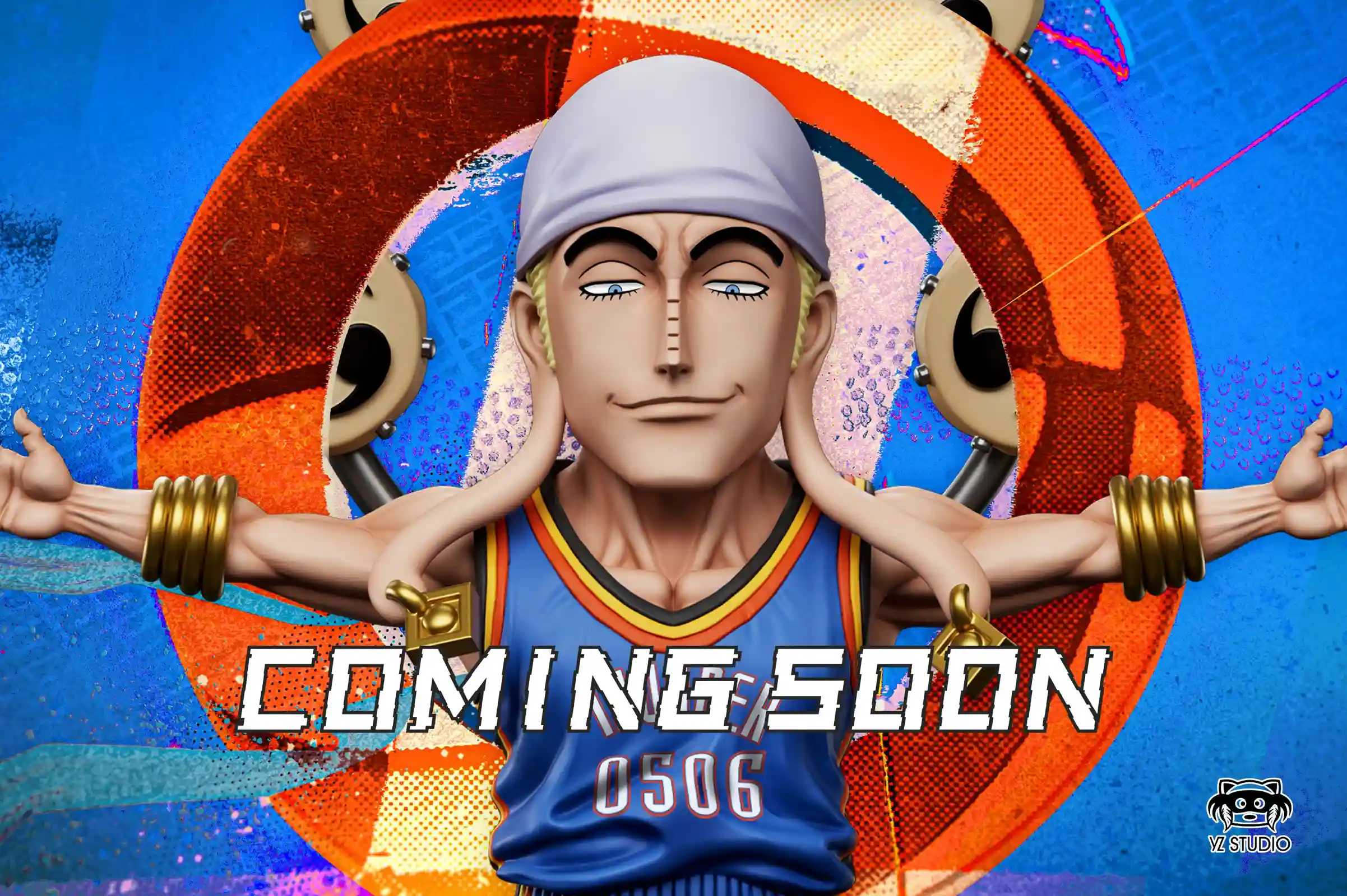 Dream Team Series 002 Basketball Team Enel - ONE PIECE Statue - YZ Studios - Image 5