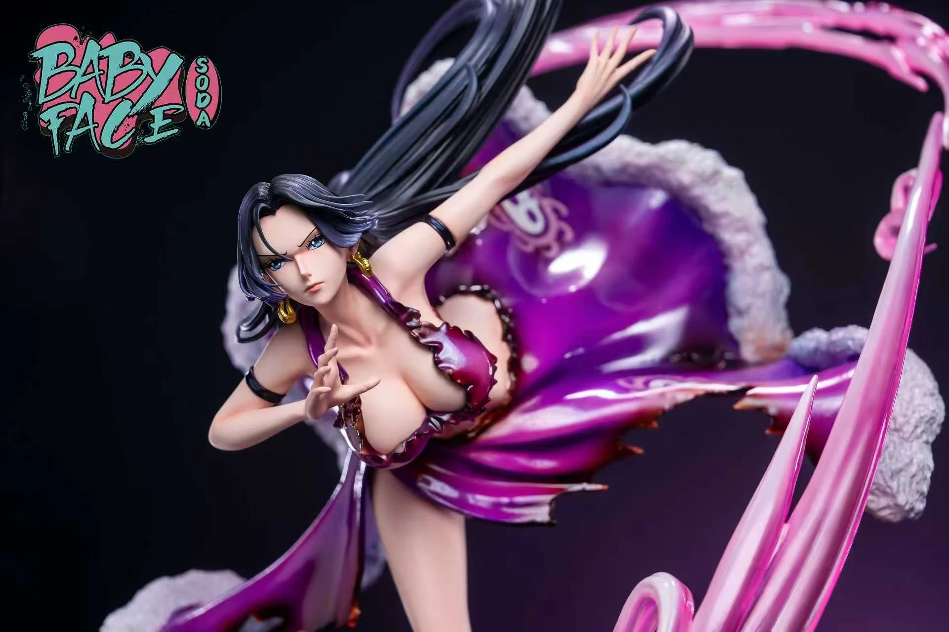 1/6 Scale Battle Scene Boa Hancock - ONE PIECE Resin Statue - Baby Face Studio - Image 6