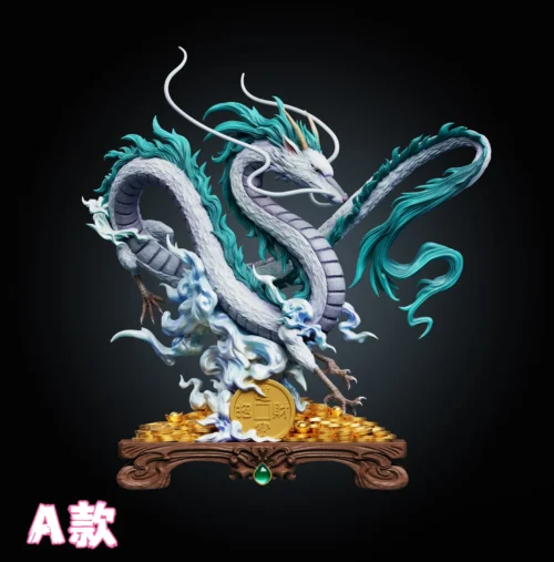 Lucky Dragon Nigihayami Kohakunushi Haku - Spirited Away Resin Statue - WAWA Studio - Image 2