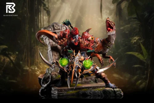 T6 Gronnstalker's Troll Hunter - World of Warcraft Resin Statue - Black Rock Studio [Pre-Order] - Image 2