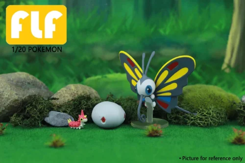 1/20 Scale World Zukan Evolution of Beautifly Set & Evolution of Dustox Set - Pokemon Statue - FLF Studio - Image 2