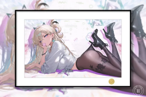 Black Stocking Ver. Lynae Decorative Painting - Wuthering Waves - H-TWO Studio - Image 1