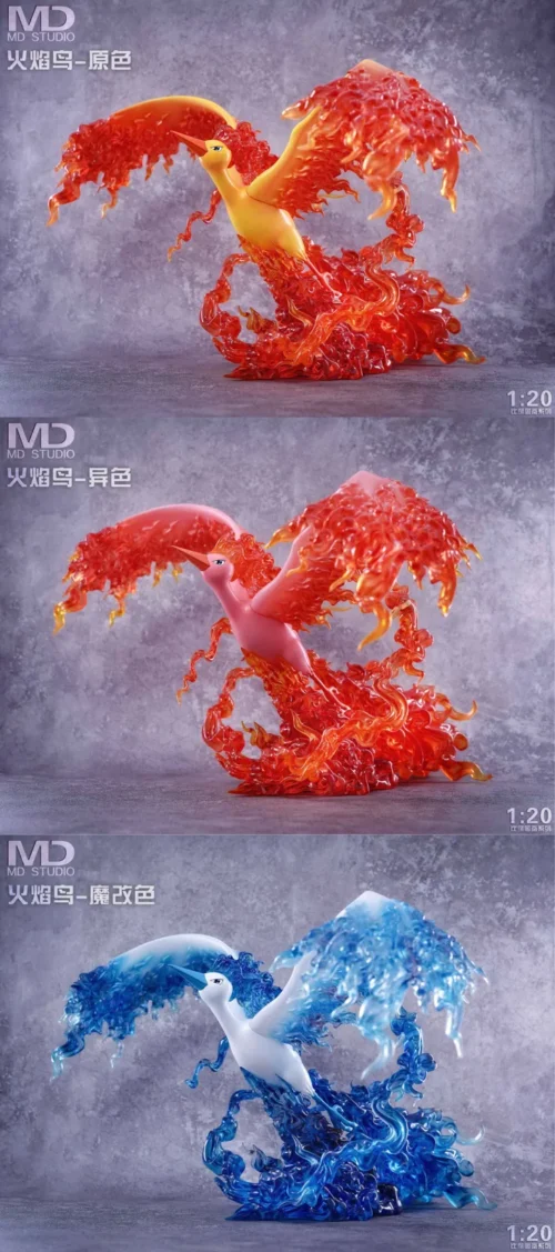 Moltres with LED - Pokemon Resin Statue - MD-Studio - Image 1