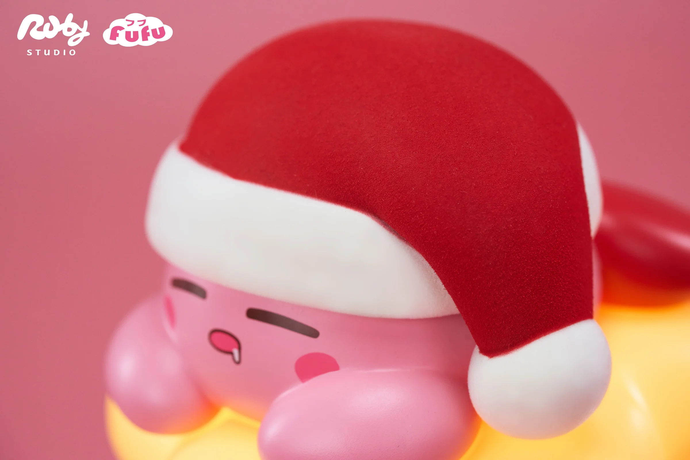 Christmas Special Ver. Sweet Dream Kirby with LED - Kirby Statue - Ruby Studio - Image 6