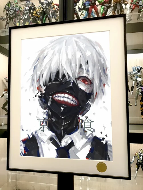 White Ken Kaneki Decorative Painting - Tokyo Ghoul - Xingkong Studio - Image 2