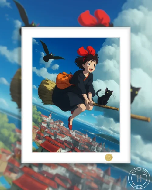 Kiki & Jiji Decorative Painting - Kiki's Delivery Service - H-TWO Studio - Image 1