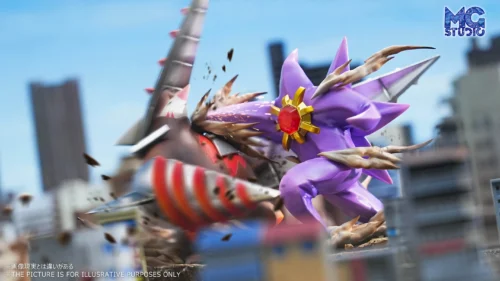 Mega Starmie VS Mega Excadrill - Pokemon Resin Statue - MG Studios - Image 2