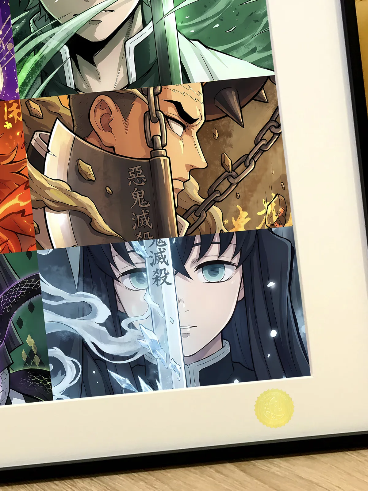 Batto Nine Hashira Decorative Painting - Demon Slayer: Kimetsu No Yaiba - Xingkong Studio - Image 4