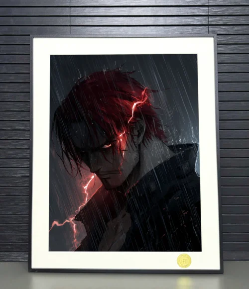 Bold Red-Haired Shanks Decorative Painting - ONE PIECE - H-TWO Studio - Image 2