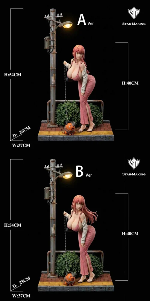 Makima with LED - Chainsaw Man Resin Statue - Star-Making Studio - Image 1