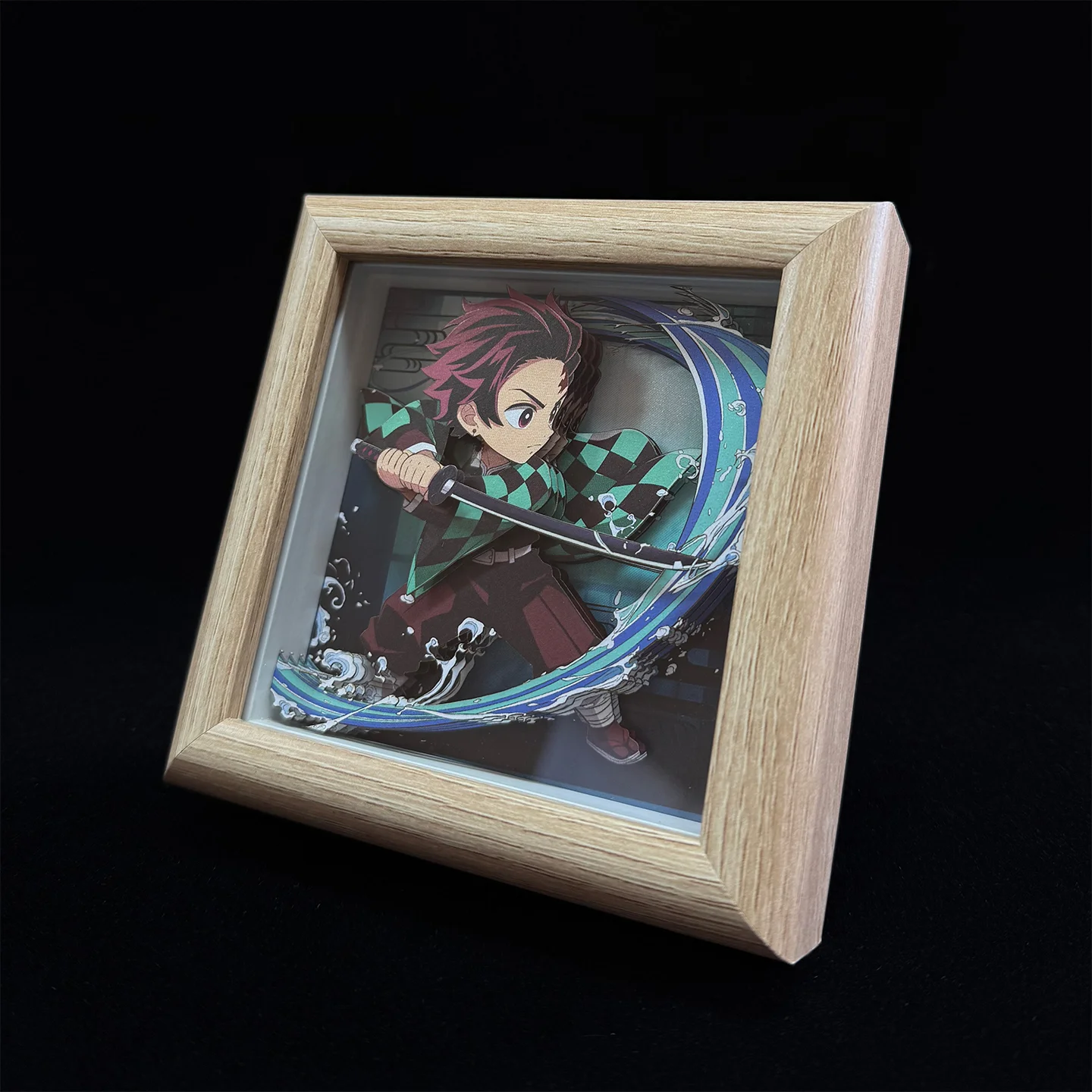 3D Decorative Paint of Tanjiro Kamado - Demon Slayer: Kimetsu No Yaiba Decorative Painting - AoTu Panda Studio - Image 9