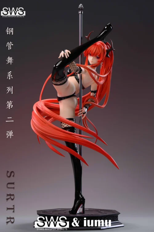 1/5 Scale Pole Dance Series Surtr - Arknights Resin Statue - Stars Whisper Secrets Studio - Image 2