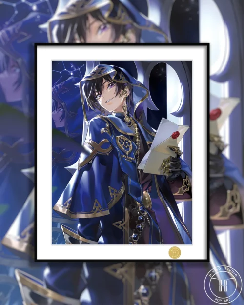Lelouch vi Britannia Decorative Painting - Code Geass - H-TWO Studio - Image 1