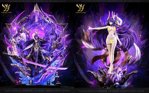 1/6 Scale Boss Mode Raiden Shogun - Genshin Impact Resin Statue - Imagination Studio - Image 1