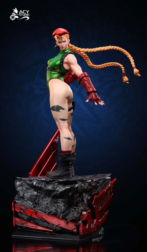 1/4 Scale Fifth & Sixth Generation Cammy White - Street Fighter Resin Statue - Acy Studio - Image 2
