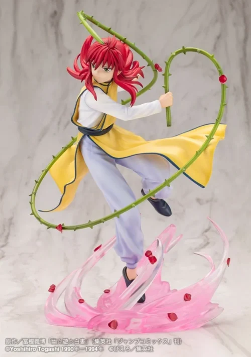 1/8 Scale PV212 Ver2 Kurama - YuYu Hakusho Official Statue - Kotobukiya - Image 2