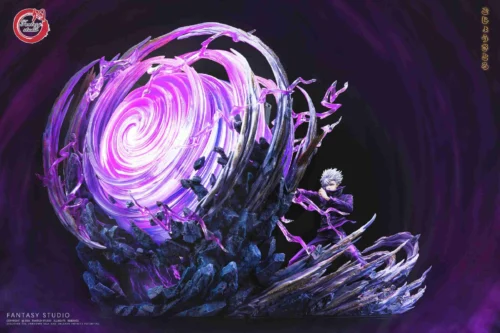 Hollow Technique Purple Satoru Gojo with LED - Jujutsu Kaisen Resin Statue - Fantasy Studios - Image 1