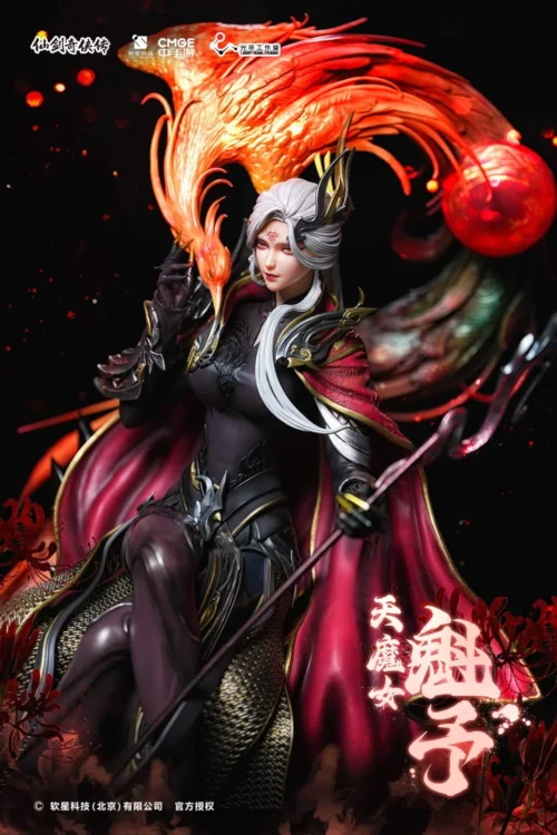 1/4 Scale Licensed Deva Demoness Kuiyu - Chinese Paladin: Sword and Fairy 7 Resin Statue - Light Year Studios - Image 2