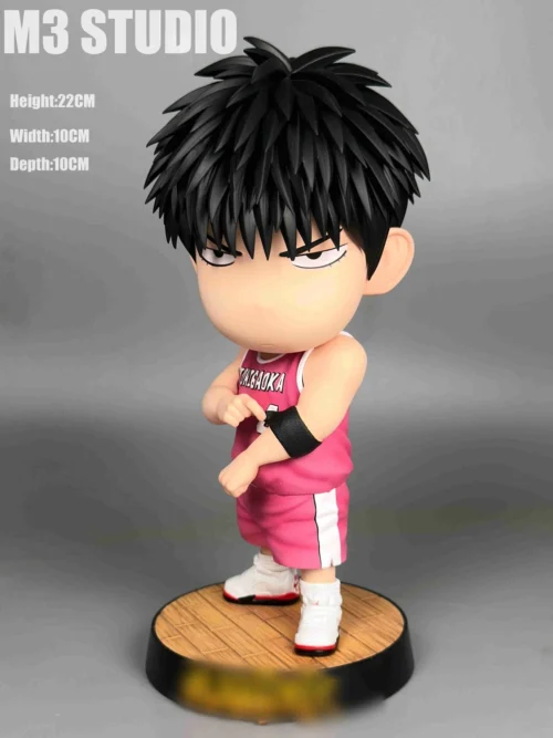 Chibi Ver. Tomigaoka Junior High Kaede Rukawa - SLAM DUNK Resin Statue - M3 Studios - Image 2