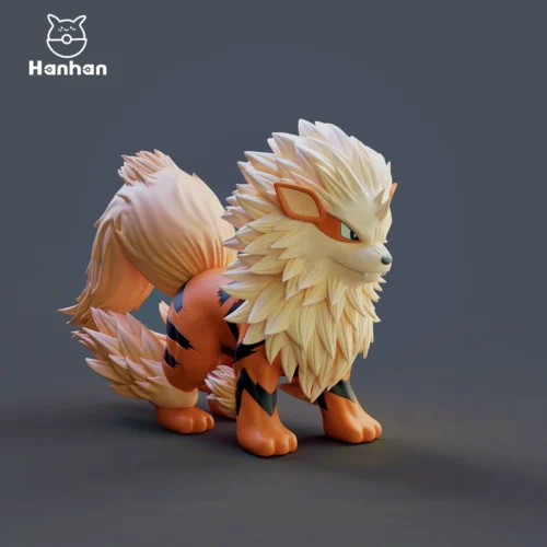 1/20 Scale World Zukan Arcanine - Pokemon Statue - Hanhan-Studio [Pre-Order] - Image 2