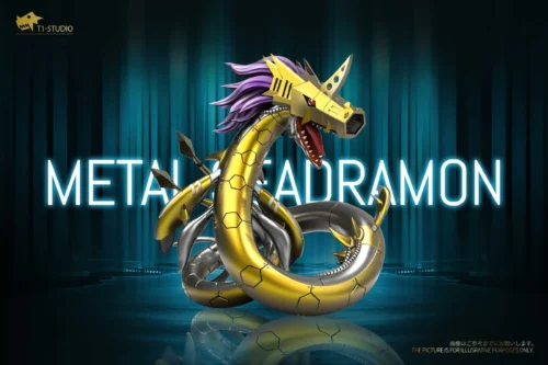 Dark Master Series Metal Seadramon - Digimon Resin Statue - T1 Studio [Pre-Order] - Image 1