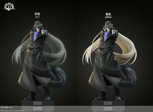 1/6 Scale Black Organization Series 002 Gin - Detective Conan Statue - Rising Sun-Studios - Image 1