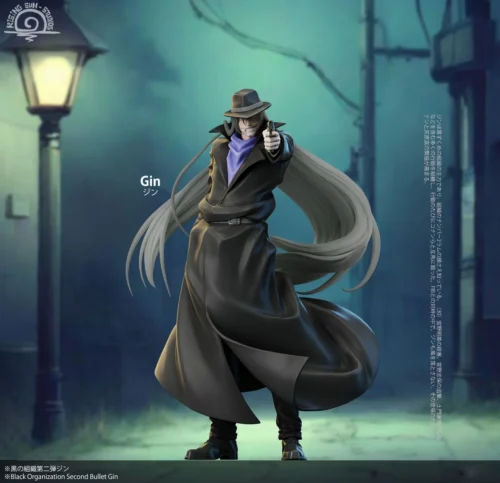 1/6 Scale Black Organization Series 002 Gin - Detective Conan Statue - Rising Sun-Studios - Image 2