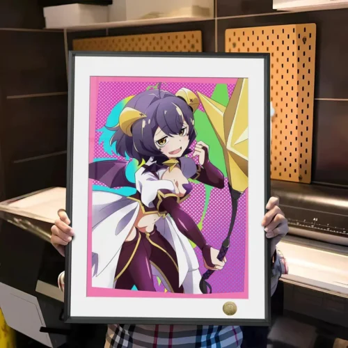 A3 & 4K Size Enormeeta Decoration Painting - Gushing over Magical Girls Decorative Painting - HuangGua Studio - Image 2