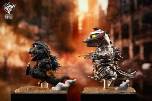 Godzilla's Fun Theater Series 001 Running Godzilla with LED - Godzilla Resin Statue - HARD SHELL Studios - Image 2