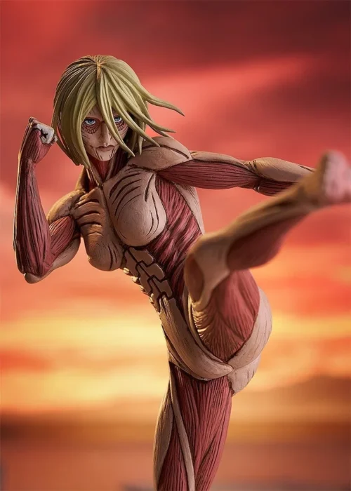 L Size POP UP PARADE Series Female Titan Ver. Annie Leonhart - Attack On Titan Official Statue - Good Smile Company - Image 2