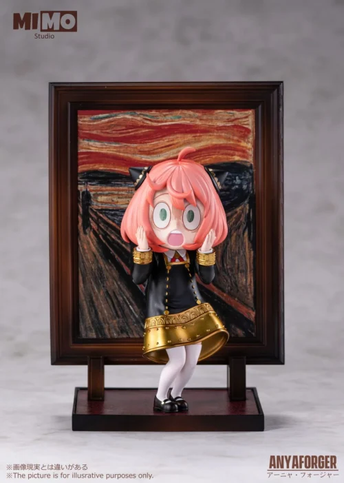 Art Museum Series 002 The Scream Cosplay Anya Forger - SPY X FAMILY Resin Statue - Mimo Studio - Image 1