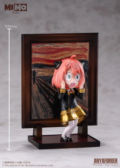 Art Museum Series 002 The Scream Cosplay Anya Forger - SPY X FAMILY Resin Statue - Mimo Studio - Image 2