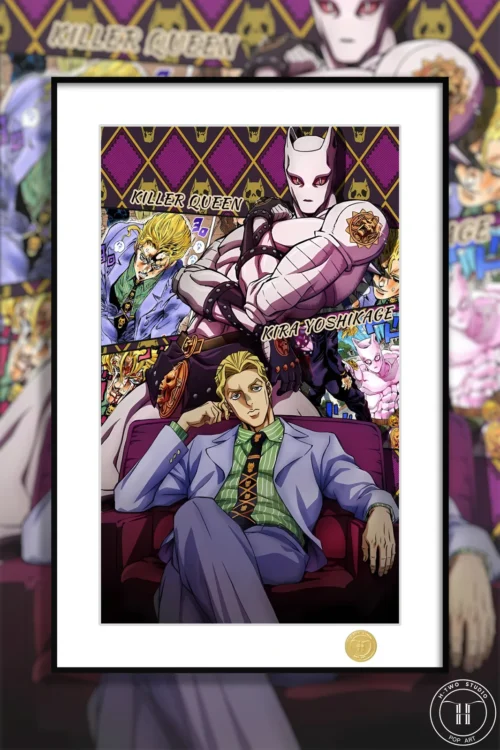 Yoshikage Kira Decorative Painting - JoJo's Bizarre Adventure - H-TWO Studio - Image 1