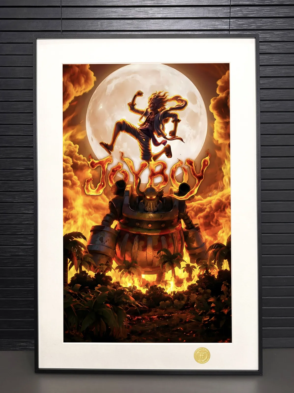 Nika Form Joy Boy Monkey D. Luffy Decorative Painting - ONE PIECE - H-TWO Studio - Image 2