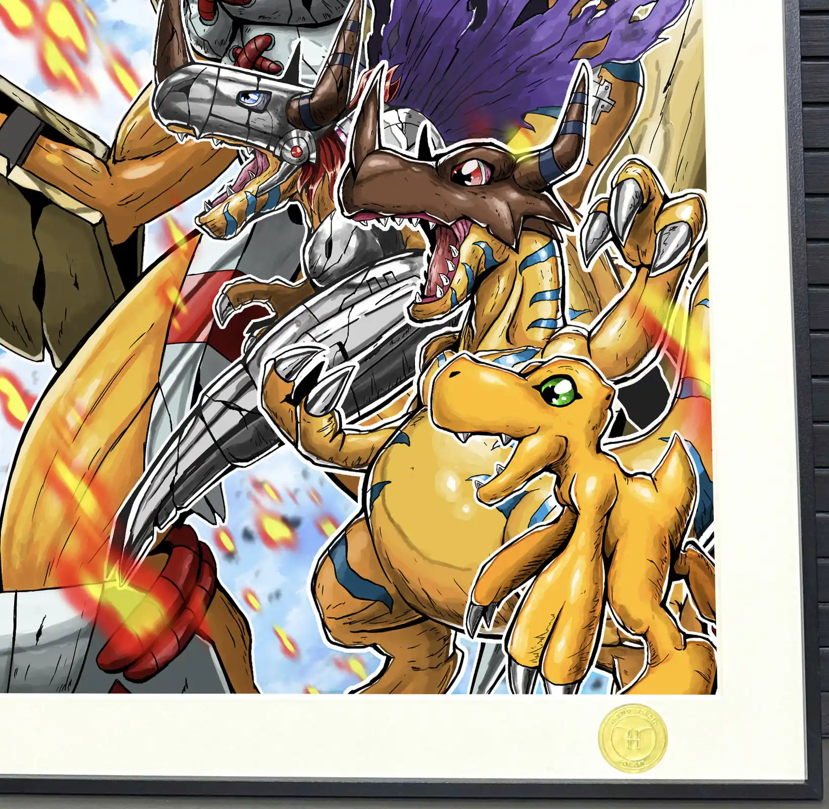 All Level Agumon Decorative Painting - Digimon - H-TWO Studio - Image 4