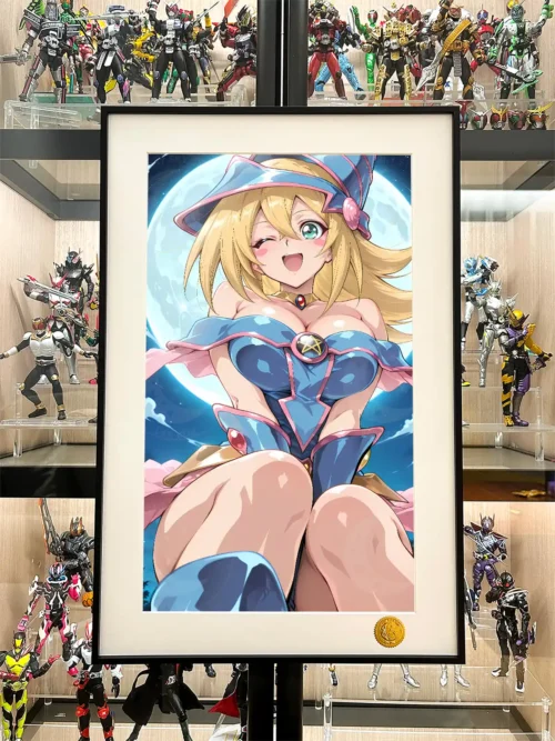 Under Moon Dark Magician Girl Decorative Painting - Duel Monsters/ Yu-Gi-Oh! - Xingkong Studio - Image 2