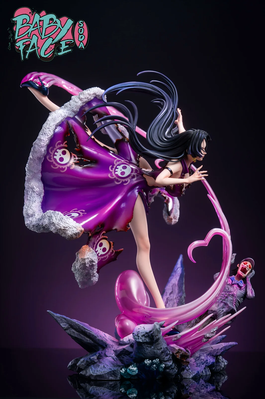 1/6 Scale Battle Scene Boa Hancock - ONE PIECE Resin Statue - Baby Face Studio - Image 3