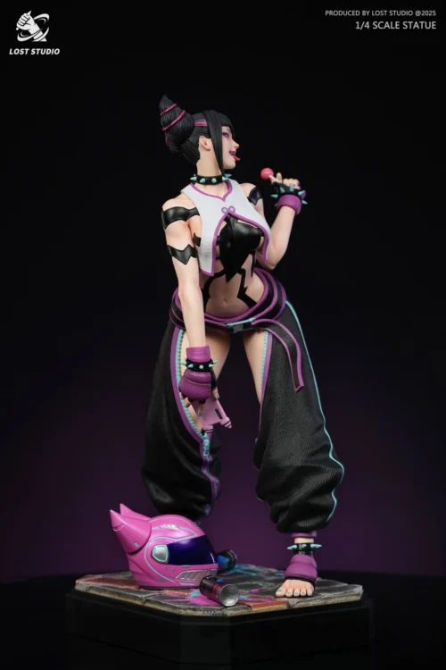 1/4 Scale Game Girl Series Juri Han - Street Fighter Statue - LOST Studio - Image 2